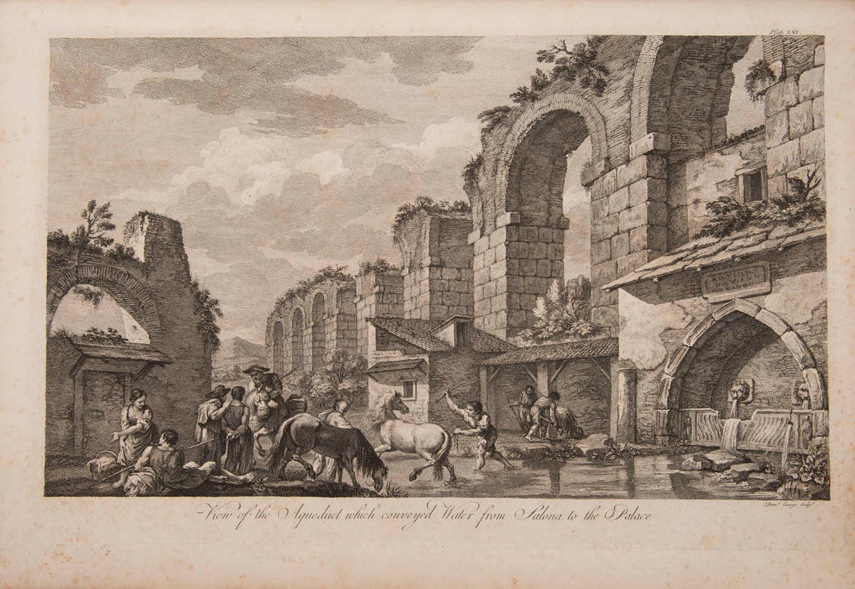 Ruins of the Palace at Spalatro by Robert Adam is a foundation work of neo-classical architecture.