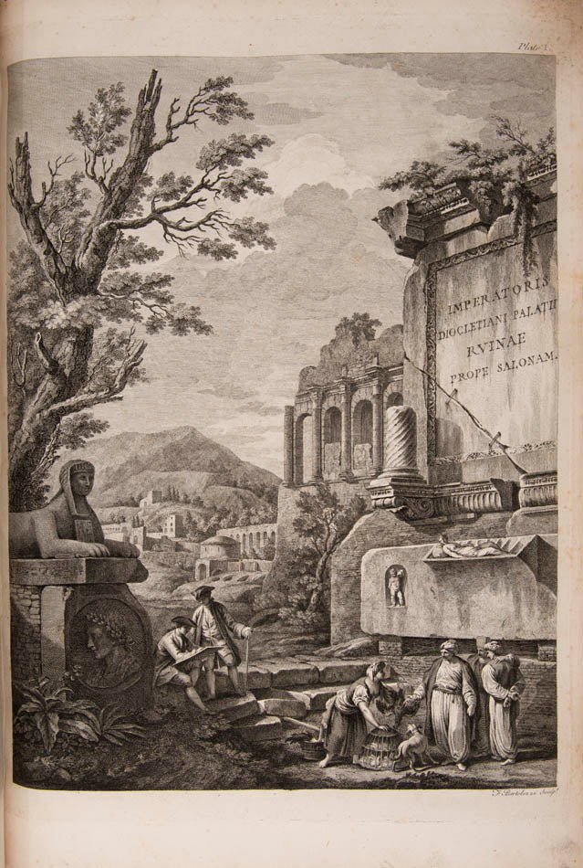 Ruins of the Palace at Spalatro by Robert Adam is a foundation work of neo-classical architecture.