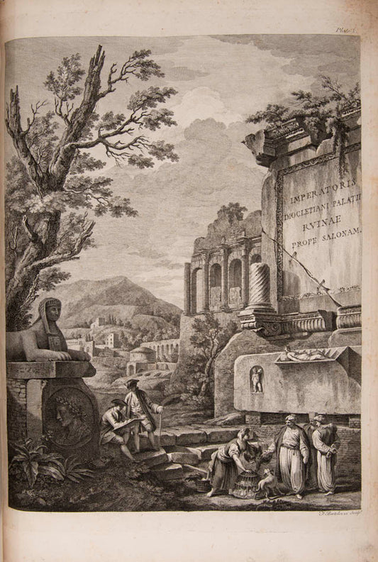 Ruins of the Palace at Spalatro by Robert Adam is a foundation work of neo-classical architecture.