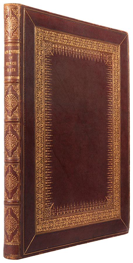 Large paper copy of The Adventure of Hunch-Back, illustrated with 17 engraved plates by William Daniell after paintings by Robert Smirke.
