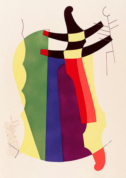 The complete portfolio of 10 pochoir prints, signed by the artist on the justification.