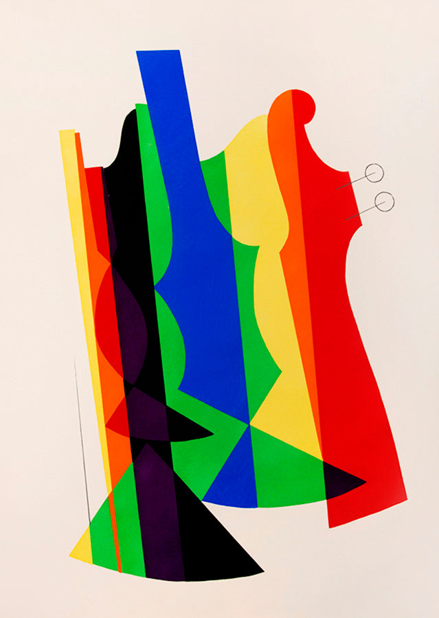 The complete portfolio of 10 pochoir prints, signed by the artist on the justification.