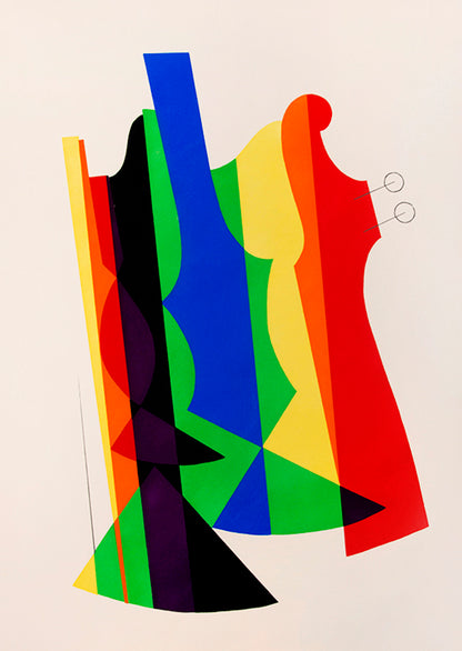 The complete portfolio of 10 pochoir prints, signed by the artist on the justification.