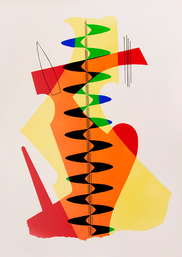 The complete portfolio of 10 pochoir prints, signed by the artist on the justification.