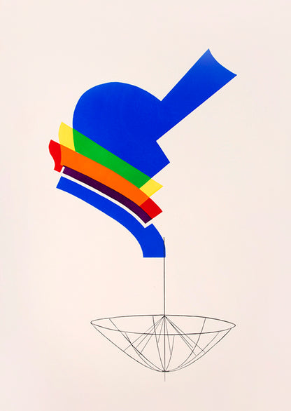 The complete portfolio of 10 pochoir prints, signed by the artist on the justification.