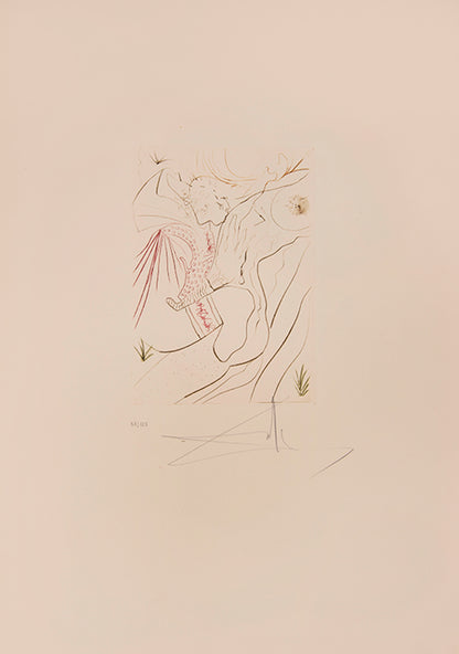 An excellent example of the complete portfolio of Boccacio's Decameron illustrated by Salvador Dali, each plate numbered 57/150 and signed by Dali.