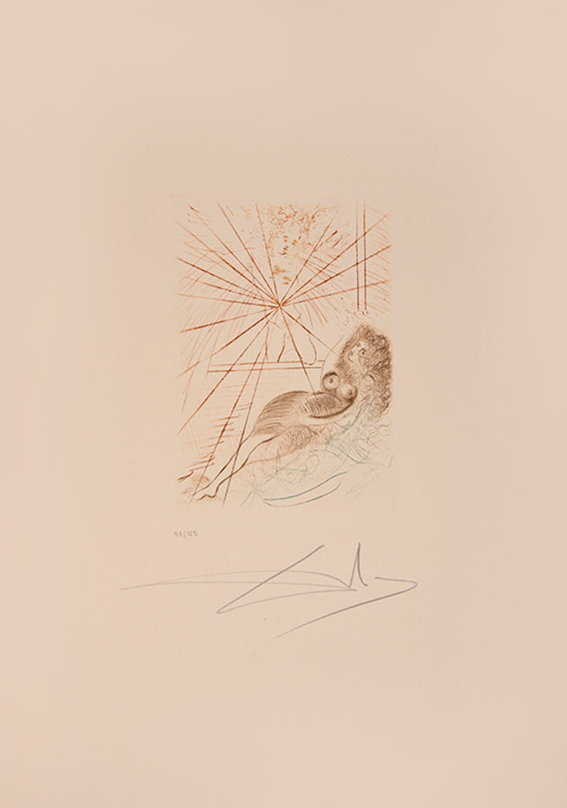 An excellent example of the complete portfolio of Boccacio's Decameron illustrated by Salvador Dali, each plate numbered 57/150 and signed by Dali.