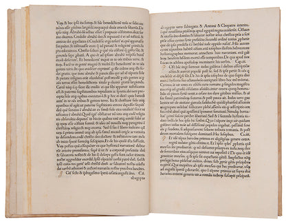 Fourth edition, second Italian edition, of Eursebius's Historia Ecclesiastica, translated from the Greek by the monk and theologian Rufinus of Aquileia.
