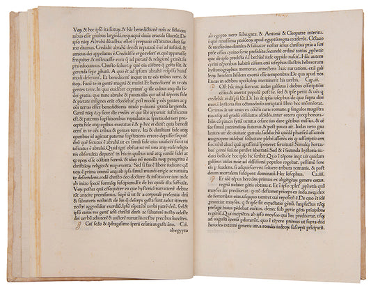Fourth edition, second Italian edition, of Eursebius's Historia Ecclesiastica, translated from the Greek by the monk and theologian Rufinus of Aquileia.