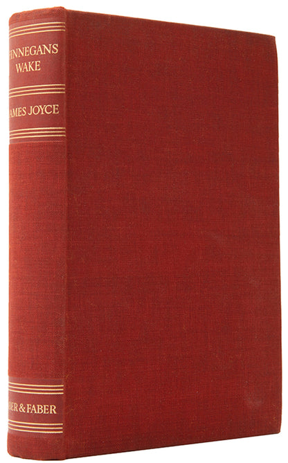 First edition, trade issue of Finnegans Wake by James Joyce, with the original dust jacket. 