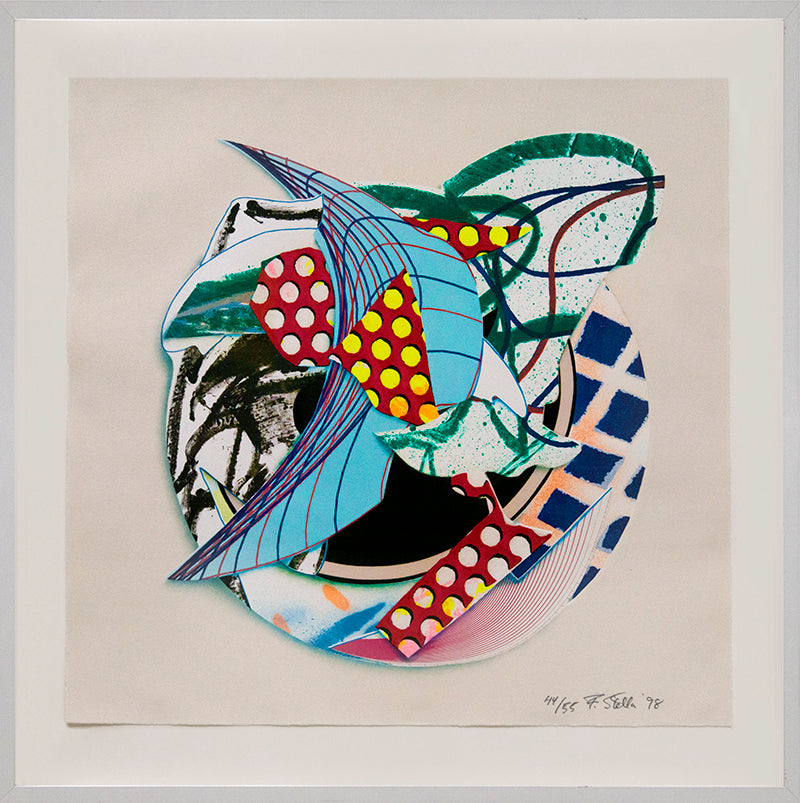 Frank Stella, Orogena, from Imaginary Places III, 1998, lithograph, screenprint, etching and aquatint printed in colours, with relief, signed by the artist, from the edition of 55