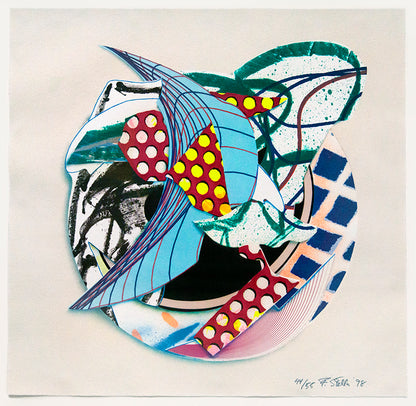 Frank Stella, Orogena, from Imaginary Places III, 1998, lithograph, screenprint, etching and aquatint printed in colours, with relief, signed by the artist, from the edition of 55