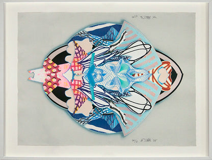 Frank Stella, Aiolio, from Imaginary Places III, edition of 51, 1998, on TGL handmade paper, lithograph, screenprint, etching and aquatint  in colours