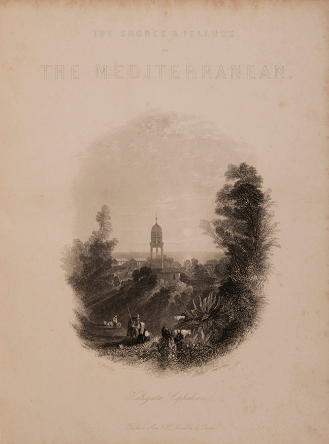 Includes views of the Ionian Islands, Malta, Gibraltar and Sicily.