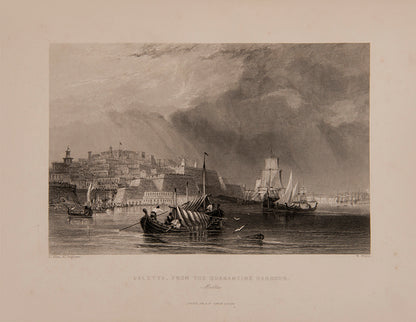 Includes views of the Ionian Islands, Malta, Gibraltar and Sicily.