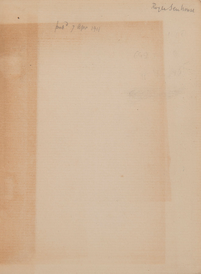 First edition of The Hoofmarks of the Faun by Arthur Ransome, with the dustjacket, from the library of Roger Senhouse.