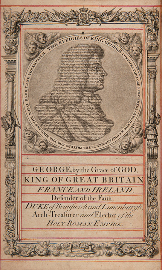 A particularly beautiful Book of Common Prayer. An experimental edition printed on silver plates engraved by John Sturt. 