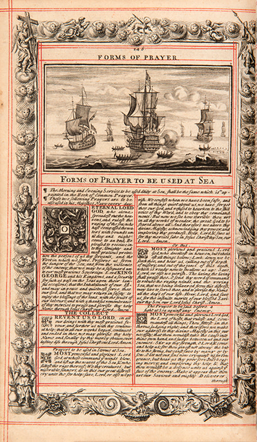 A particularly beautiful Book of Common Prayer. An experimental edition printed on silver plates engraved by John Sturt. 