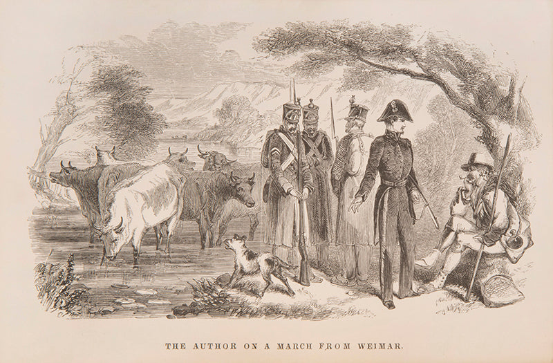 First edition of the scarce autobiography of Godfrey Zimmerman, published in London in 1852.
