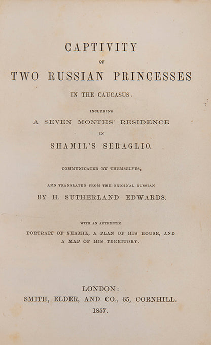 released after payment of a large ransom and the return of the legendary warrior Shamil's son who many years previously had been given up to the Russians