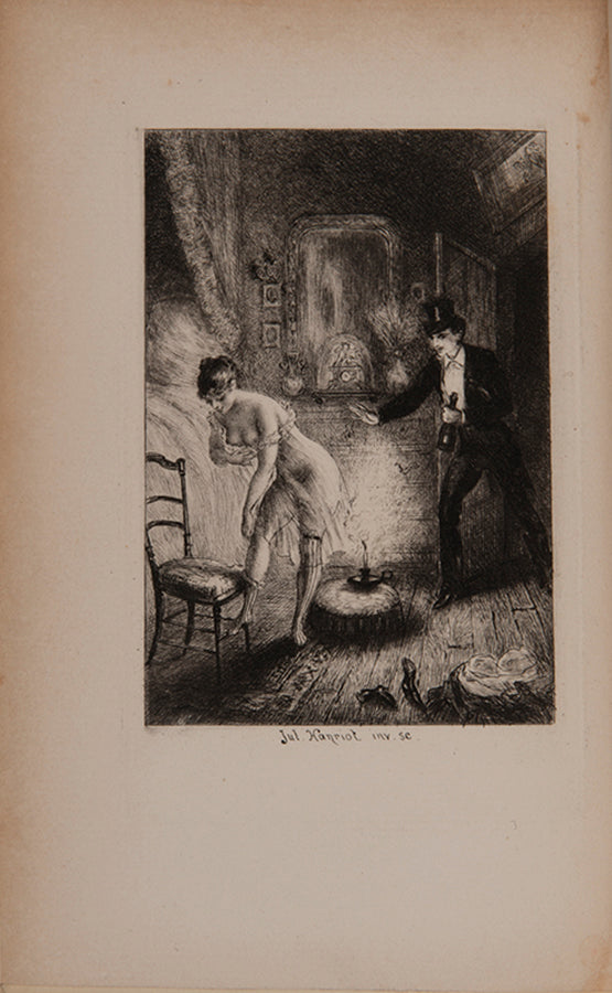 The complete set of Les Nouvelles Amoureuses by Charles Aubert. 