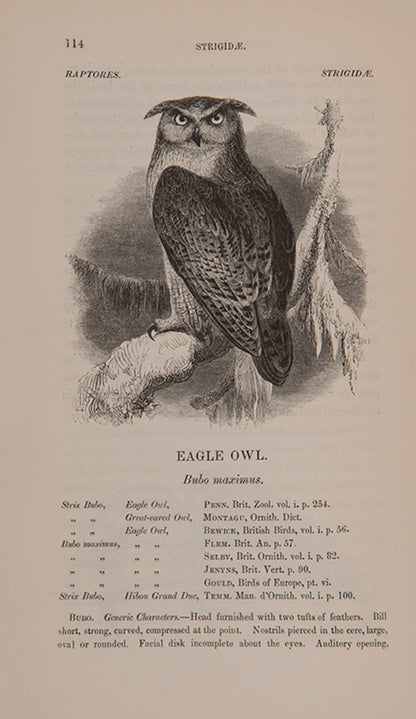 A finely bound set of Yarrell's classic works on the birds and fish of Great Britain.