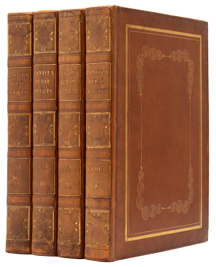 The rare hand-coloured issue of Daniel's classic compendium of field sports, which proved 'very popular among contemporary sportsmen and even naturalists