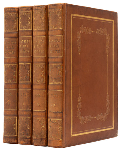 The rare hand-coloured issue of Daniel's classic compendium of field sports, which proved 'very popular among contemporary sportsmen and even naturalists