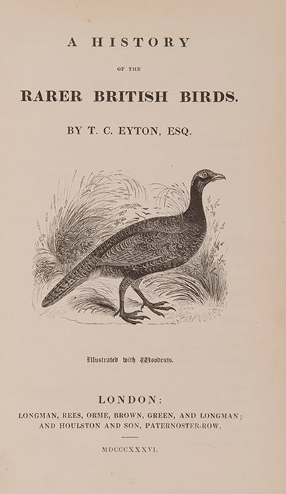 A history of the rarer British birds [with] A catalogue of British birds.