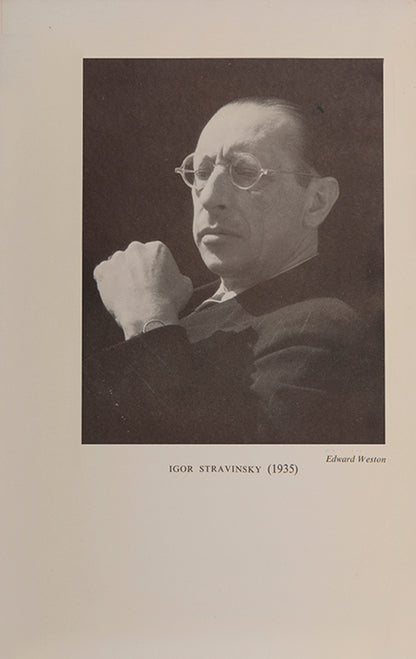 First edition of Stravinksy - A Critical Survey by Eric Walter White, dedicated by the author to his wife.