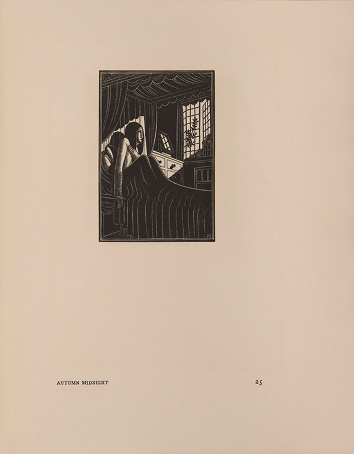 Limited edition of Wood Engravings by Eric Gill, published in 1924.