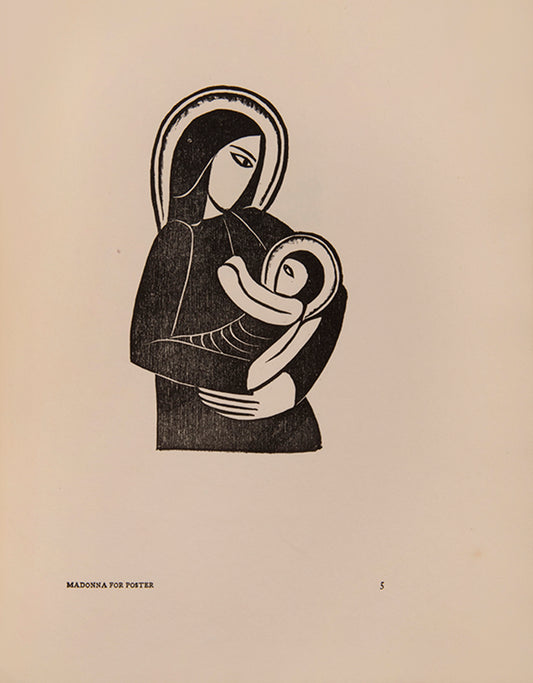 Limited edition of Wood Engravings by Eric Gill, published in 1924.