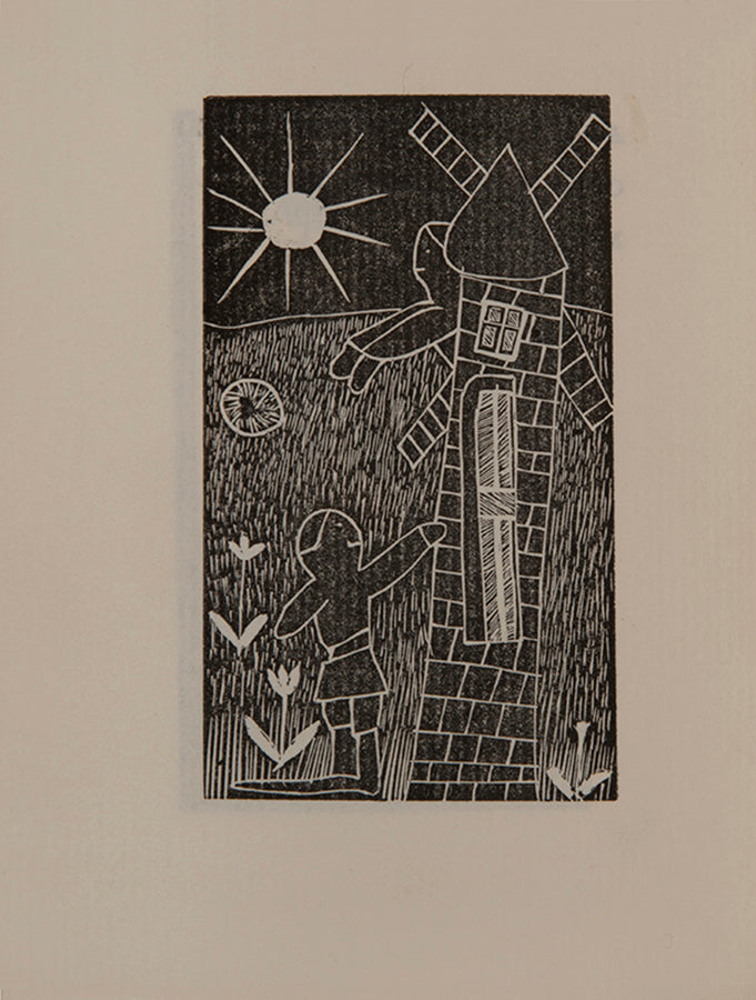 Second edition of The Mill Book by Priscilla Johnston, with woodcuts by Ronald Seal and David Pepler.