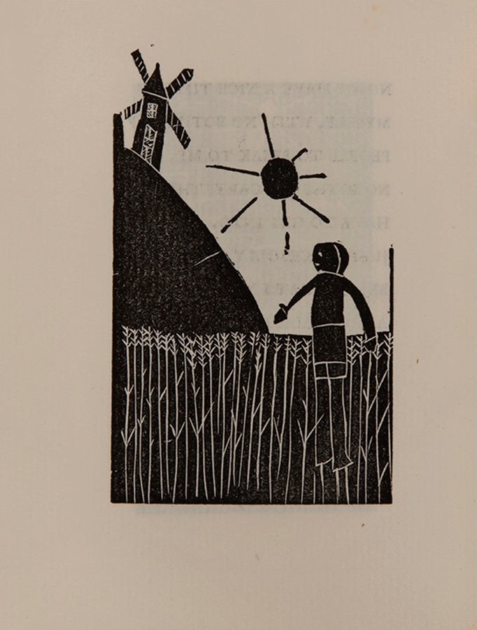 Second edition of The Mill Book by Priscilla Johnston, with woodcuts by Ronald Seal and David Pepler.