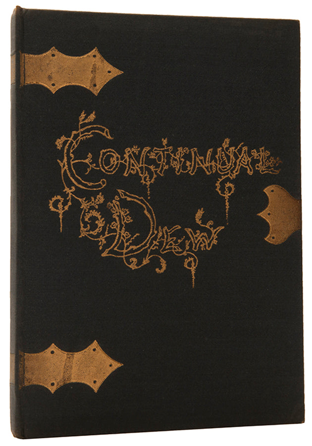 First edition of Continual Dew by John Betjeman, with the unclipped price jacket.  The author's second volme of poems.
