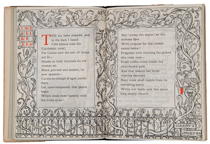 First edition of Continual Dew by John Betjeman, with the unclipped price jacket.  The author's second volme of poems.
