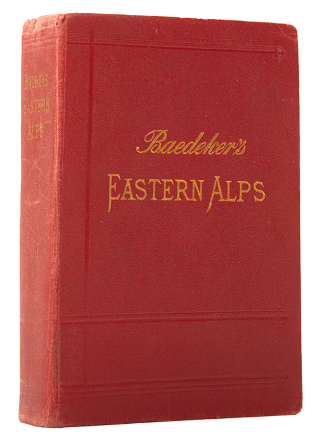 Last and most comprehensive English edition of Baedeker's Eastern Alps.
