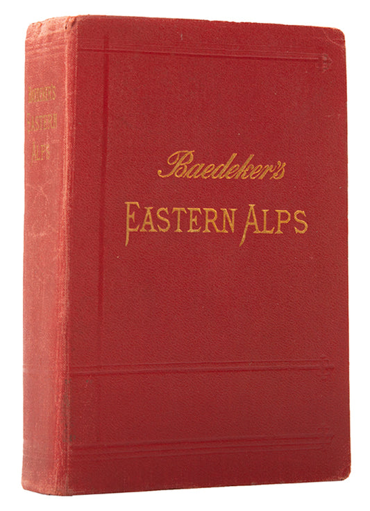 Last and most comprehensive English edition of Baedeker's Eastern Alps.