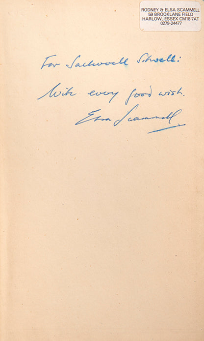 First edition of Splendours and Miseries by Sacheverell Sitwell, with the dustjacket.