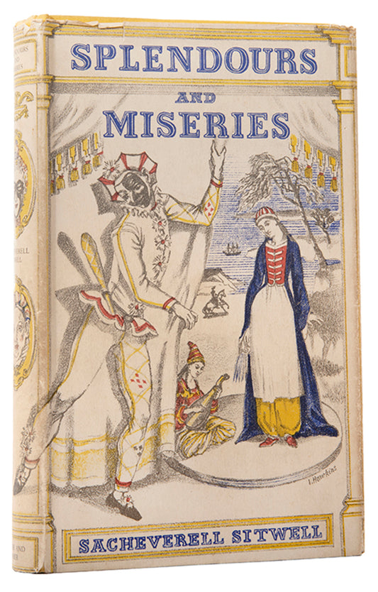 First edition of Splendours and Miseries by Sacheverell Sitwell, with the dustjacket.