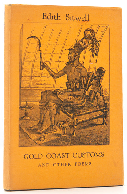 First edition of Gold Coast Customs by Edith Sitwell, with the original dustjacket.