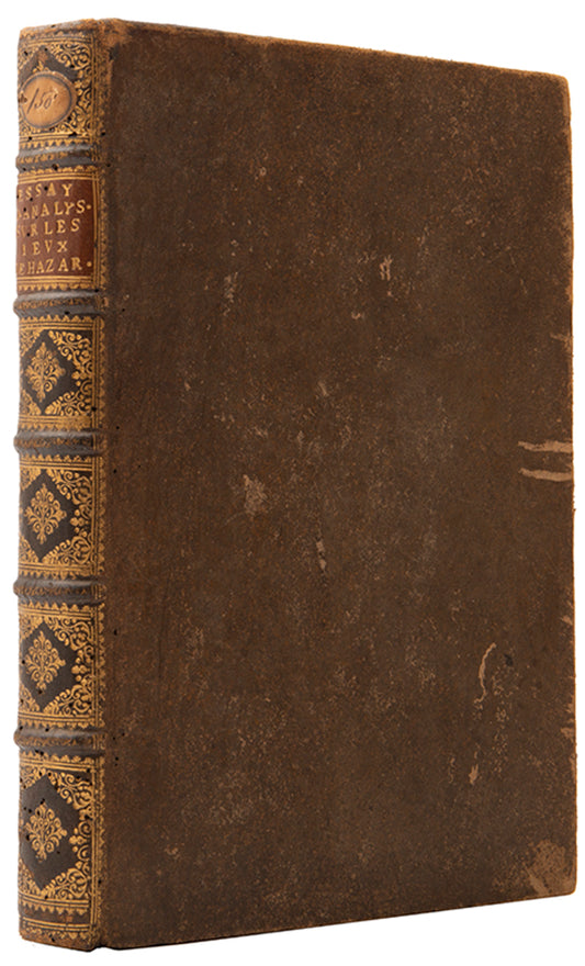 Second edition of Essay d'analyse sur les jeux de hazard, Montmort's pioneering work on probability theory. 