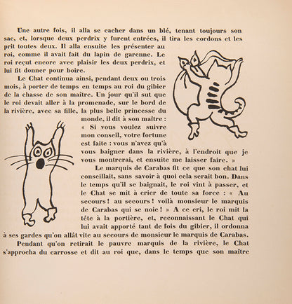 One of 50 deluxe copies of Charles's Perrault's classic fairy tales, here illustrated with striking art deco pochoir plates. 