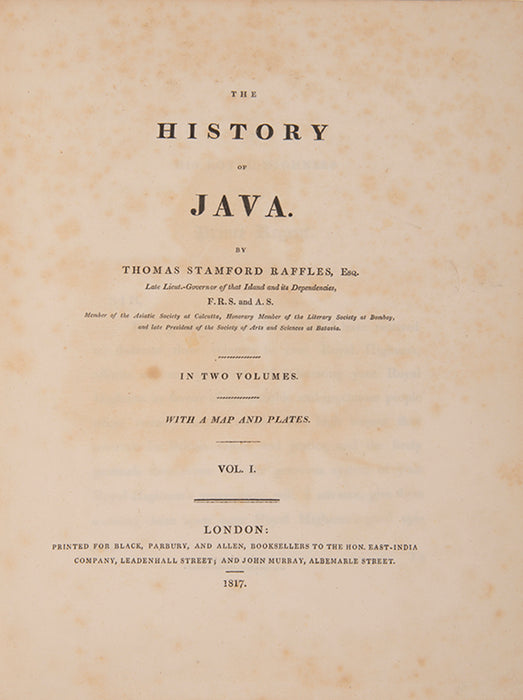 The History of Java.