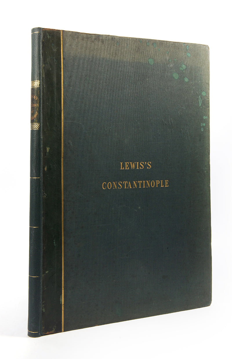 Lewis travelled to the Levant, but these drawings were made by Coke Smyth who was in Constantinople several years before Lewis visited that city.
