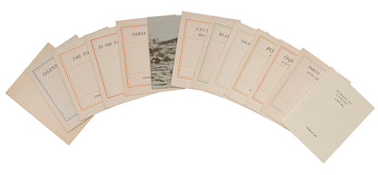 A collection of thirteen Chritmas poems by Eric Walter White, published between 1944 and 1965.