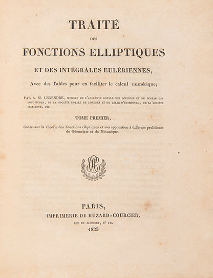 [Set of Nineteenth-Century Scientific and Mathematical Treatises]: