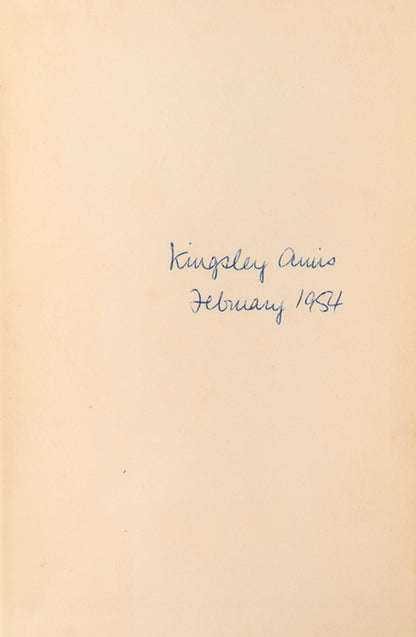 An attractive signed first edition of the first novel by Kingsley Amis, Lucky Jim features an inferior academic in a second-rate university