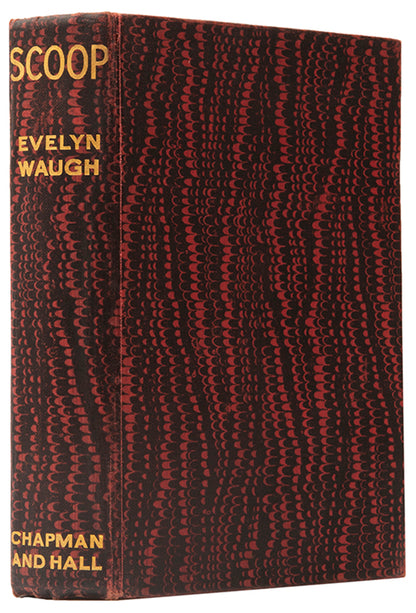 First edition of Scoop by Evelyn Waugh, published in London in 1938.