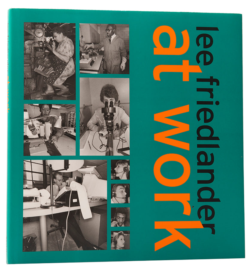 First edition of Lee Friedlander at Work, signed by the photographer on the half-title.